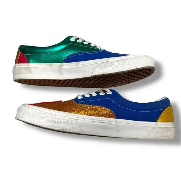 Vans Multicolor Patchwork Sneakers UA Era Pride‎ Men’s 8.5 Women’s 10 - Picture 4 of 7